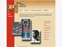 Tablet Screenshot of jazzfirstbooks.com